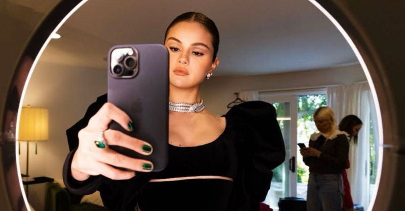  Selfie mirall de Selena Gomez