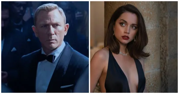 Daniel Craig e Ana De Armas Sem Tempo Para Morrer James Bond